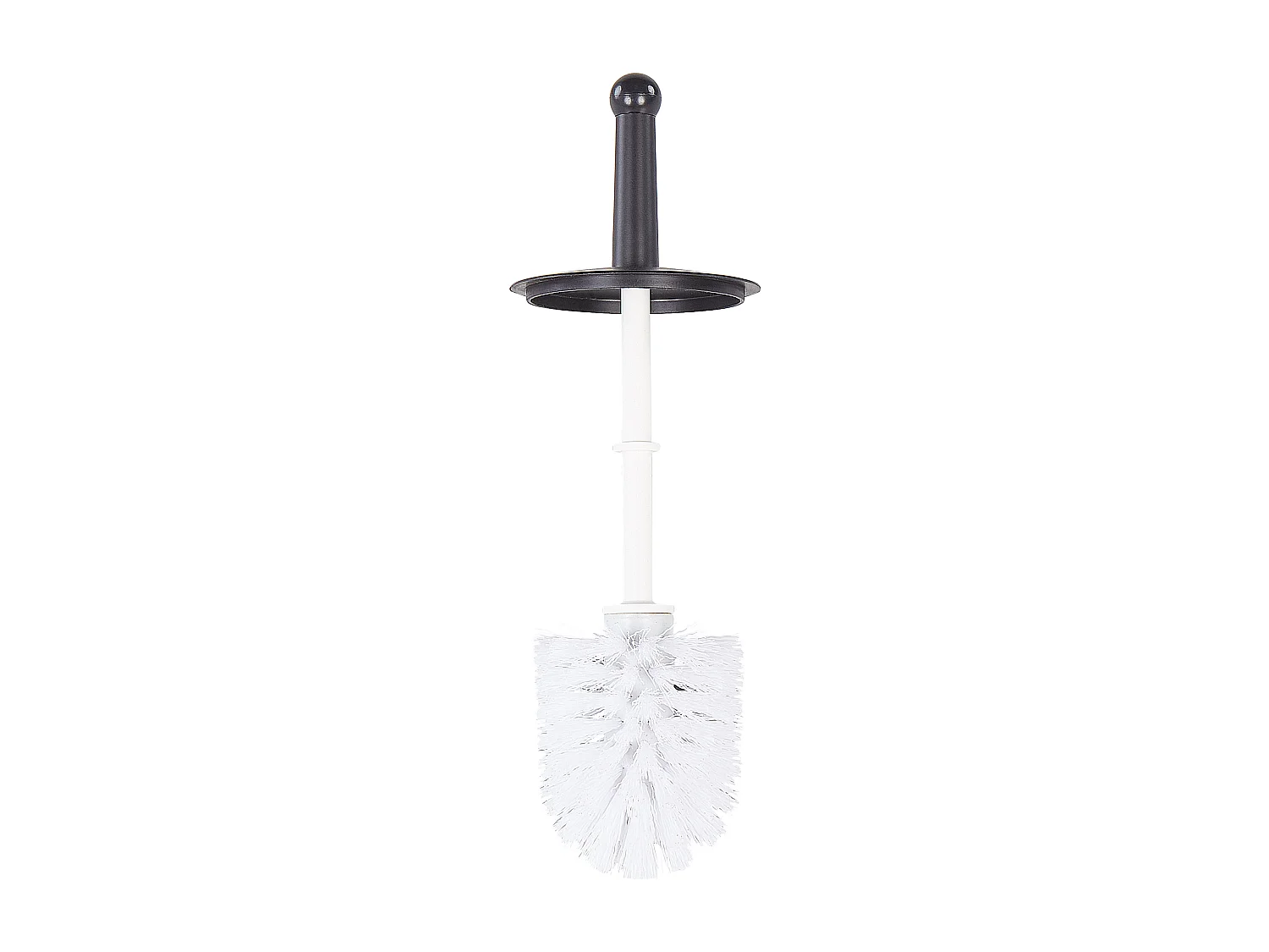 Porte-papier et porte-brosse SOACHA Métal Noir