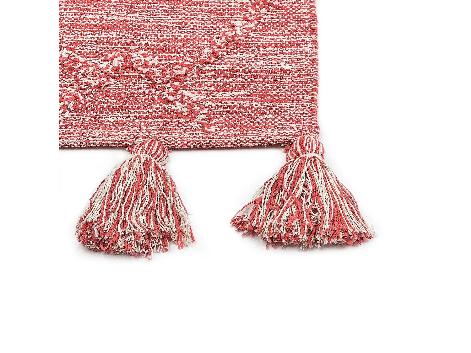 Tapis NIGDE Rouge 140 x 200 cm Coton