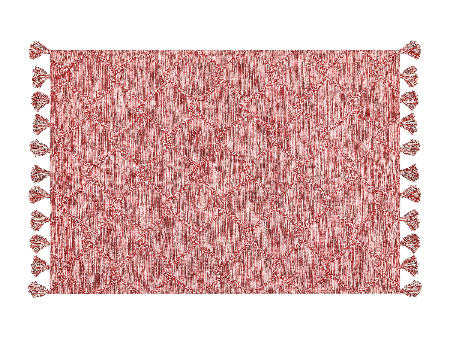 Tapis NIGDE Rouge 160 x 230 cm Coton