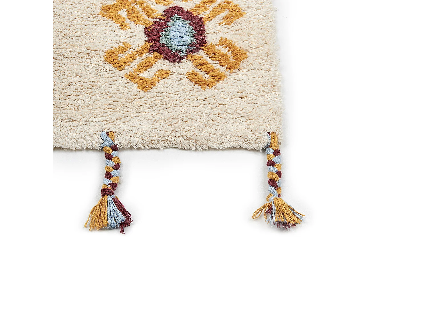 Vloerkleed katoen meerkleurig 80 x 150 cm DUZCE