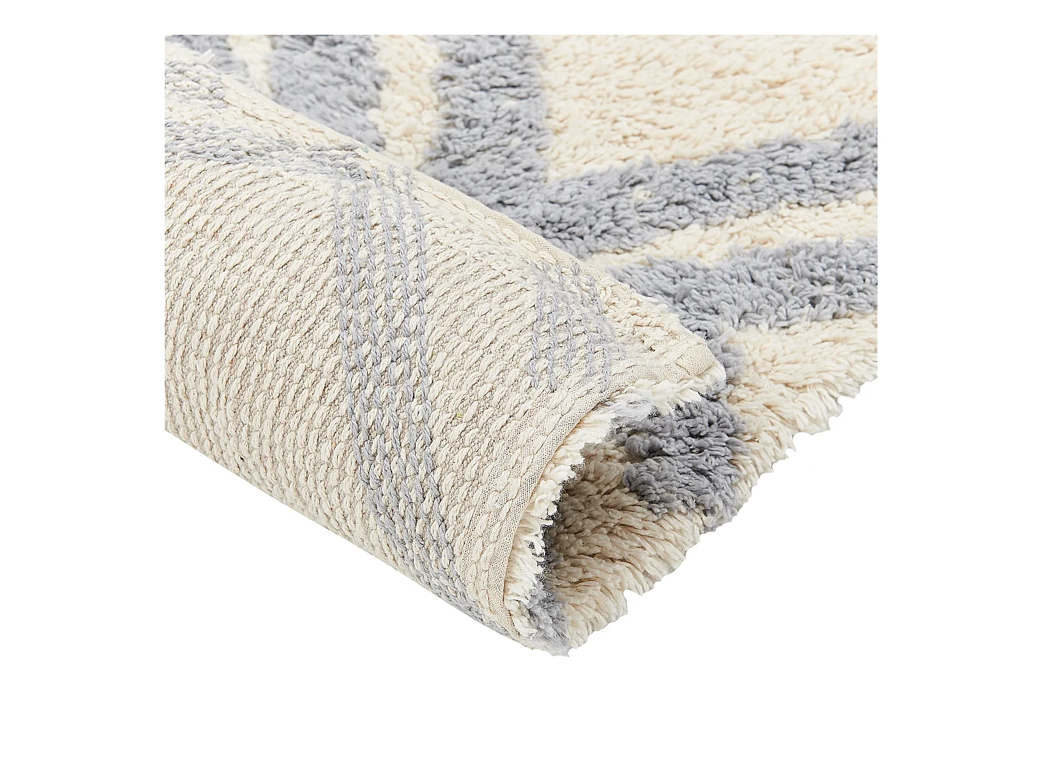 Tapis NEVSEHIR Beige 80 x 150 cm Coton