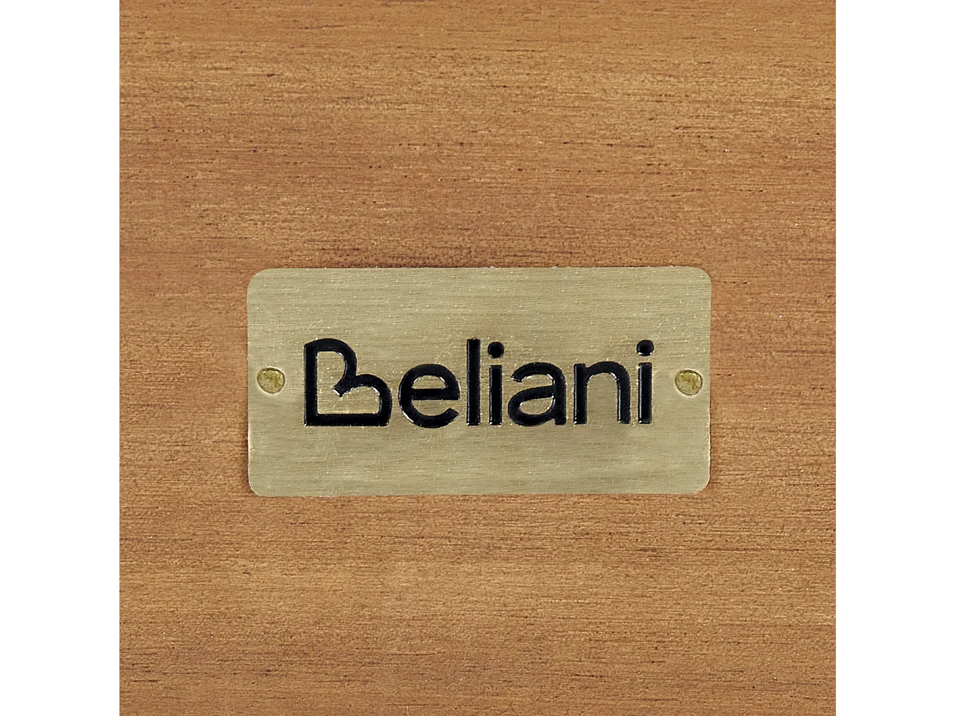 Ottoman de jardin BARATTI Acacia Marron