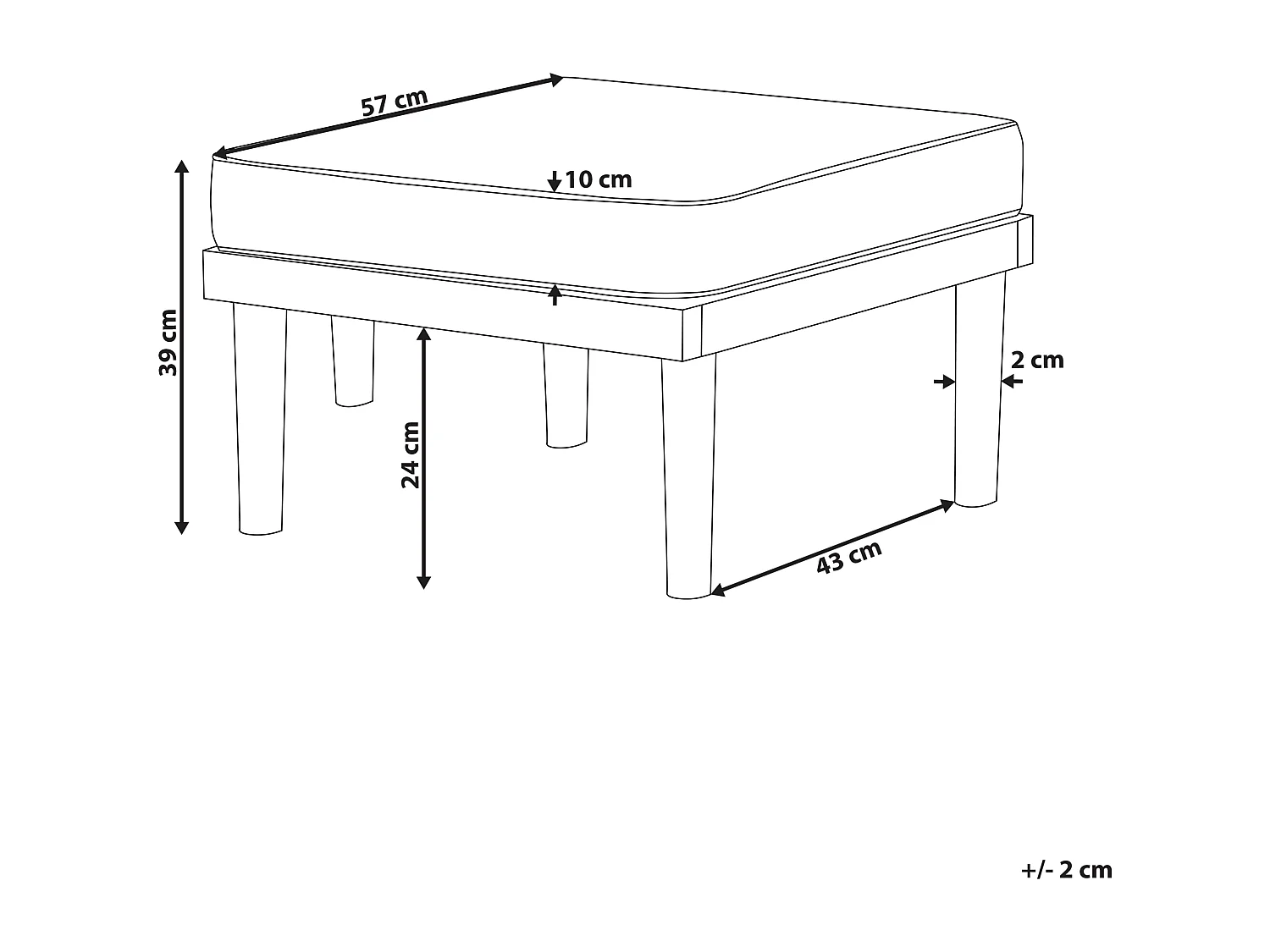 Tuinstoel BARATTI Hout Lichte houtkleur
