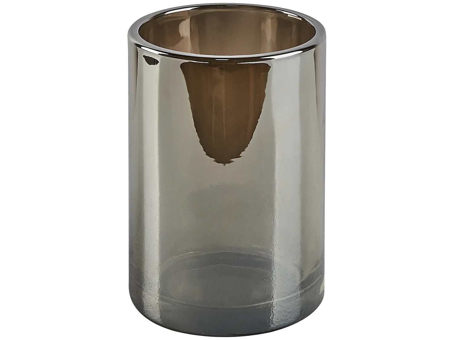 Set de 3 accessoires de salle de bain MANAGUA Verre Gris