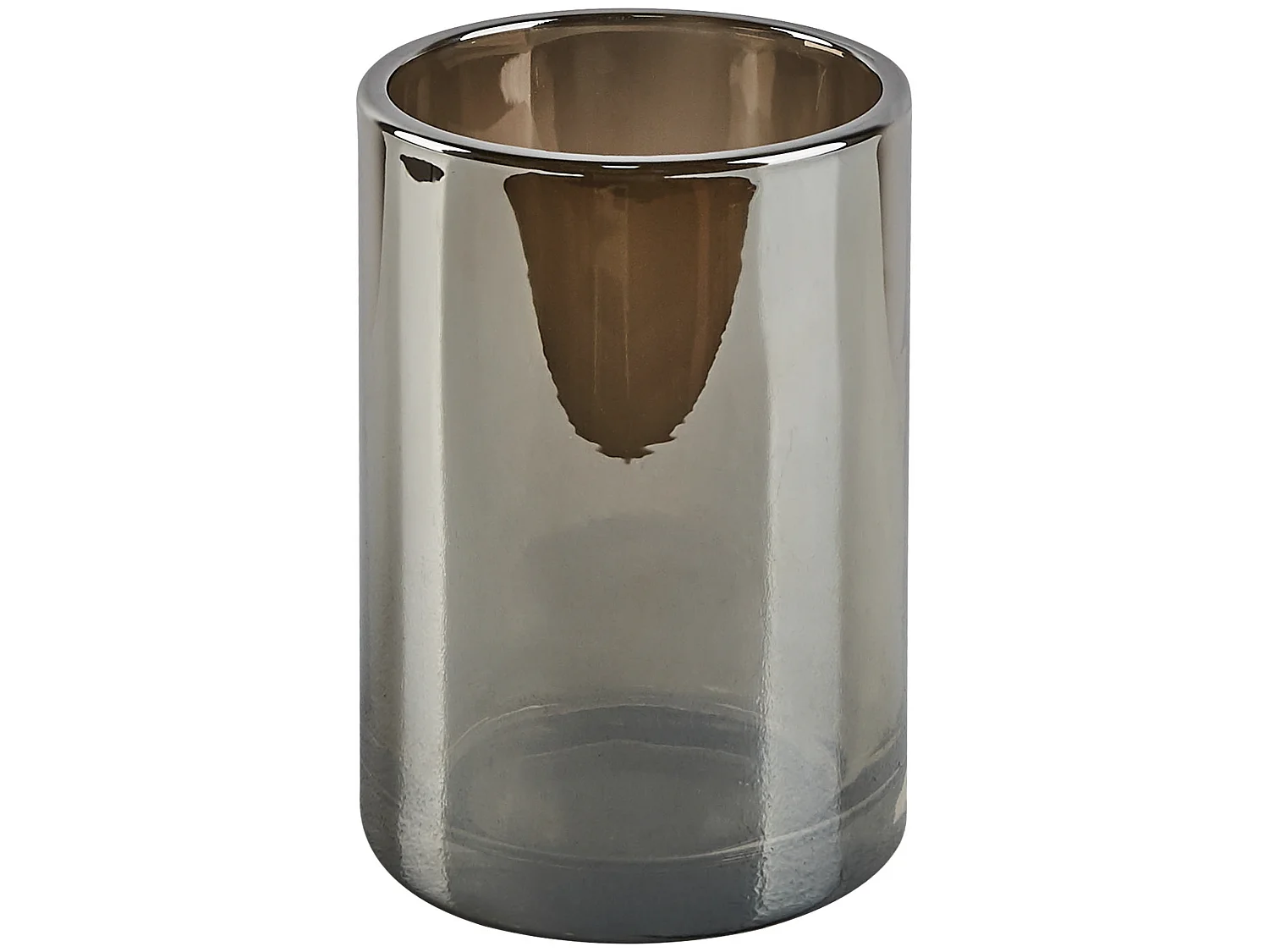 Set de 3 accessoires de salle de bain MANAGUA Verre Gris