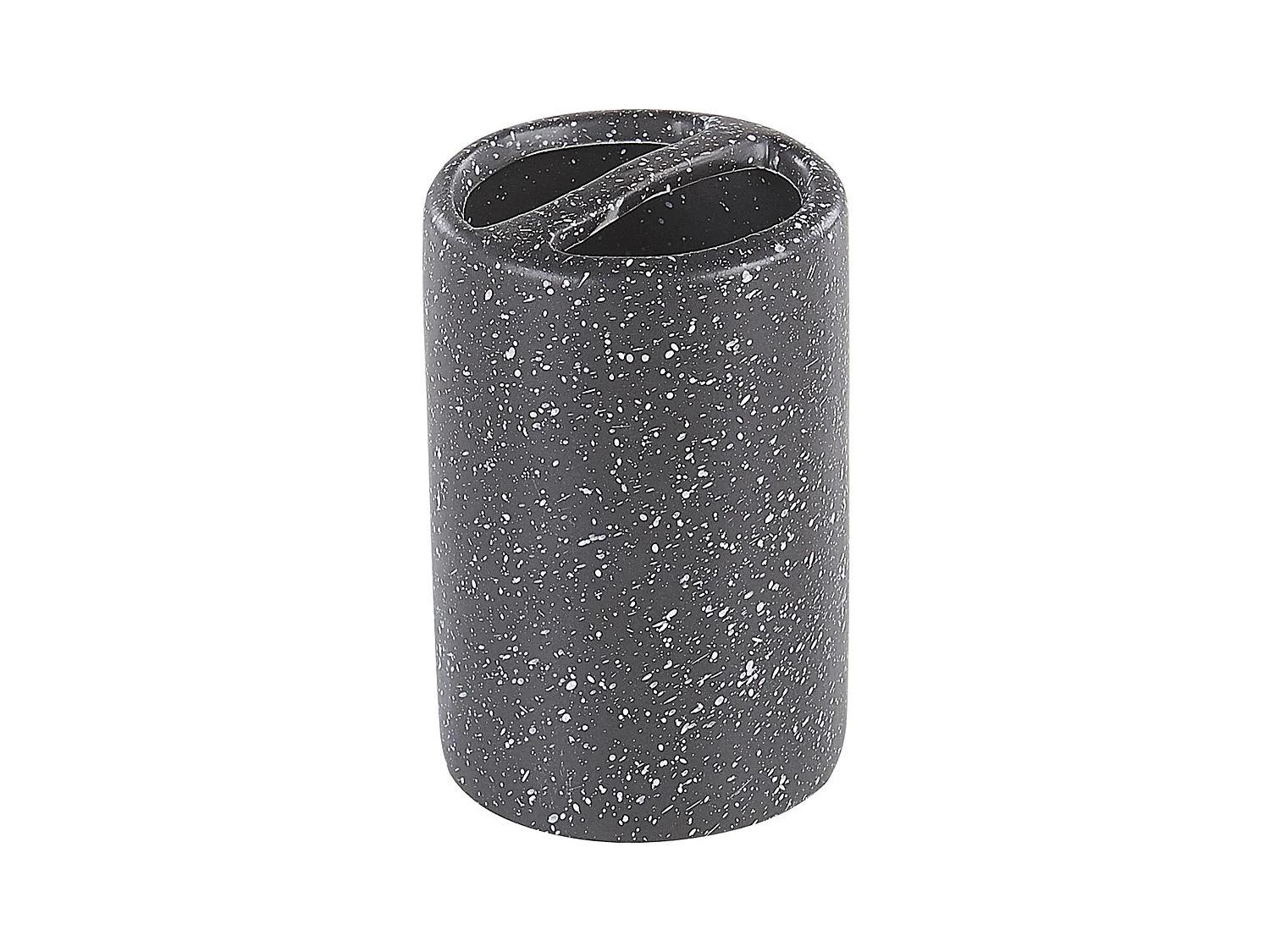 4-delige badkameraccessoireset ILOCA Keramiek Donkergrijs