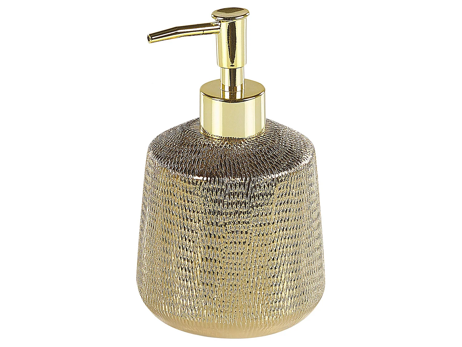 Conjunto de 4 acessórios para a casa de banho PINTO Cerâmica Dourado