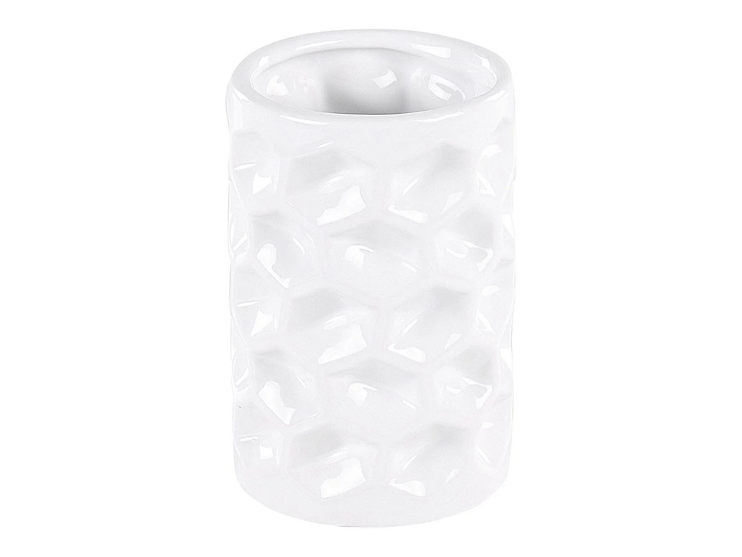 Conjunto de 5 accesorios de baño TIRUA Cerámica Blanco