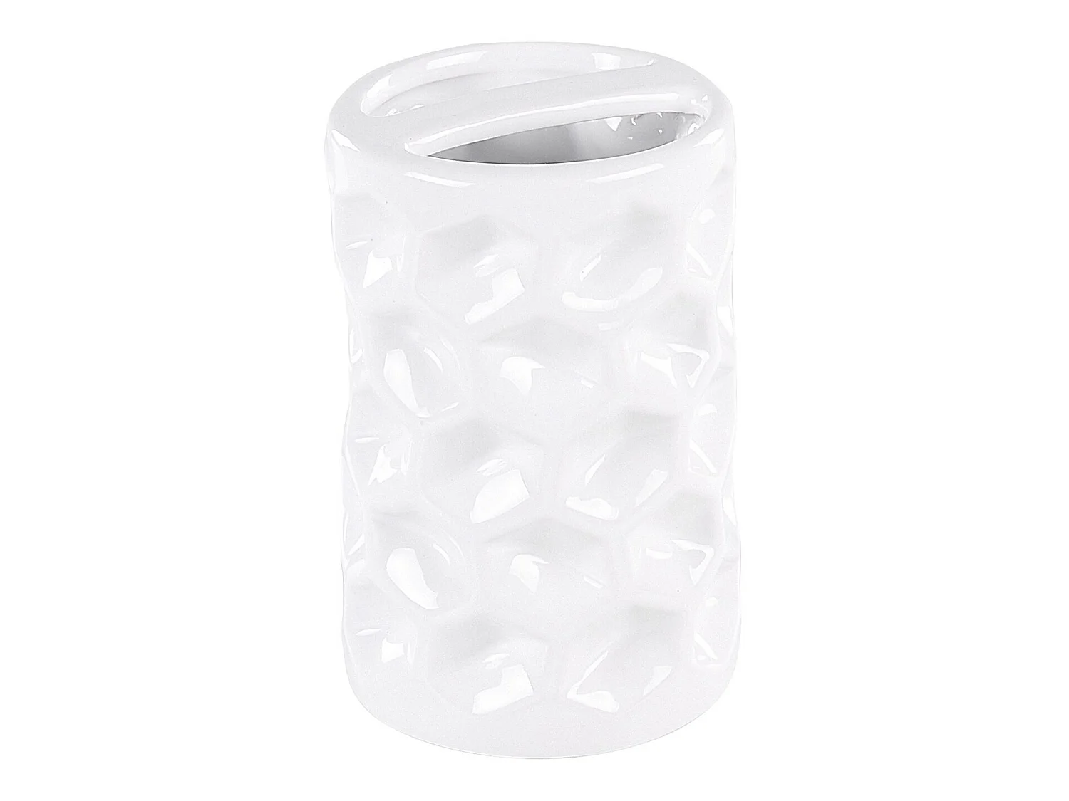 Conjunto de 5 accesorios de baño TIRUA Cerámica Blanco