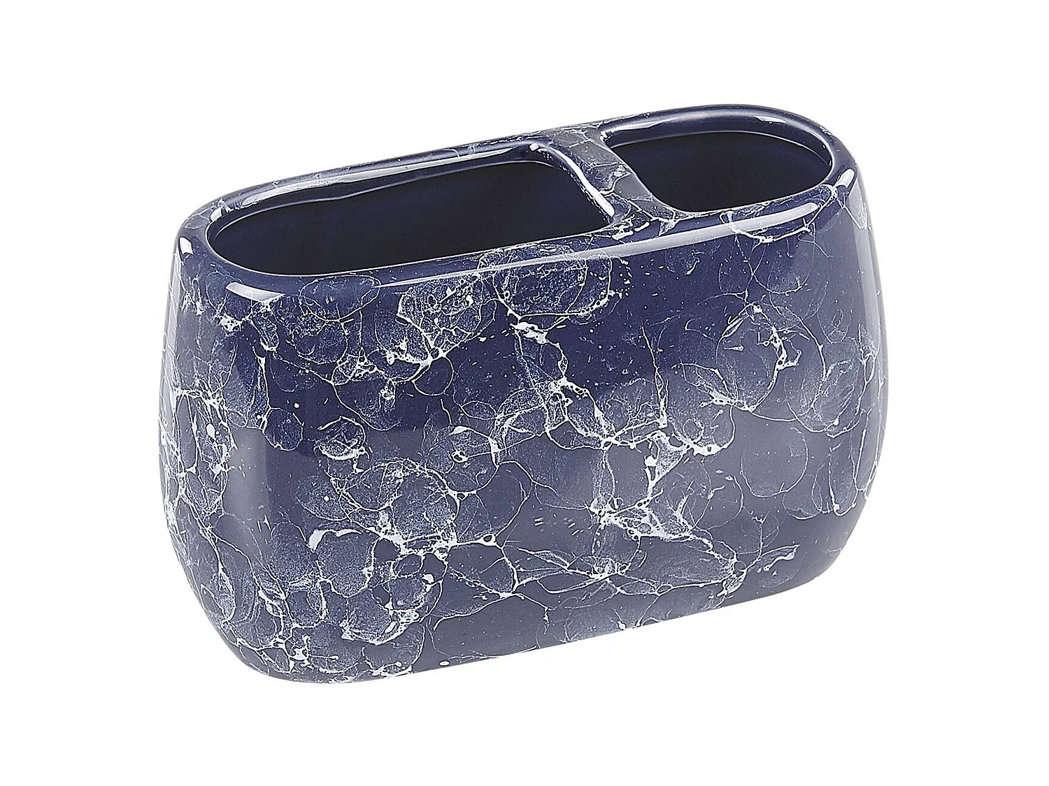 6-delige badkameraccessoireset ANTUCO Keramiek Blauw