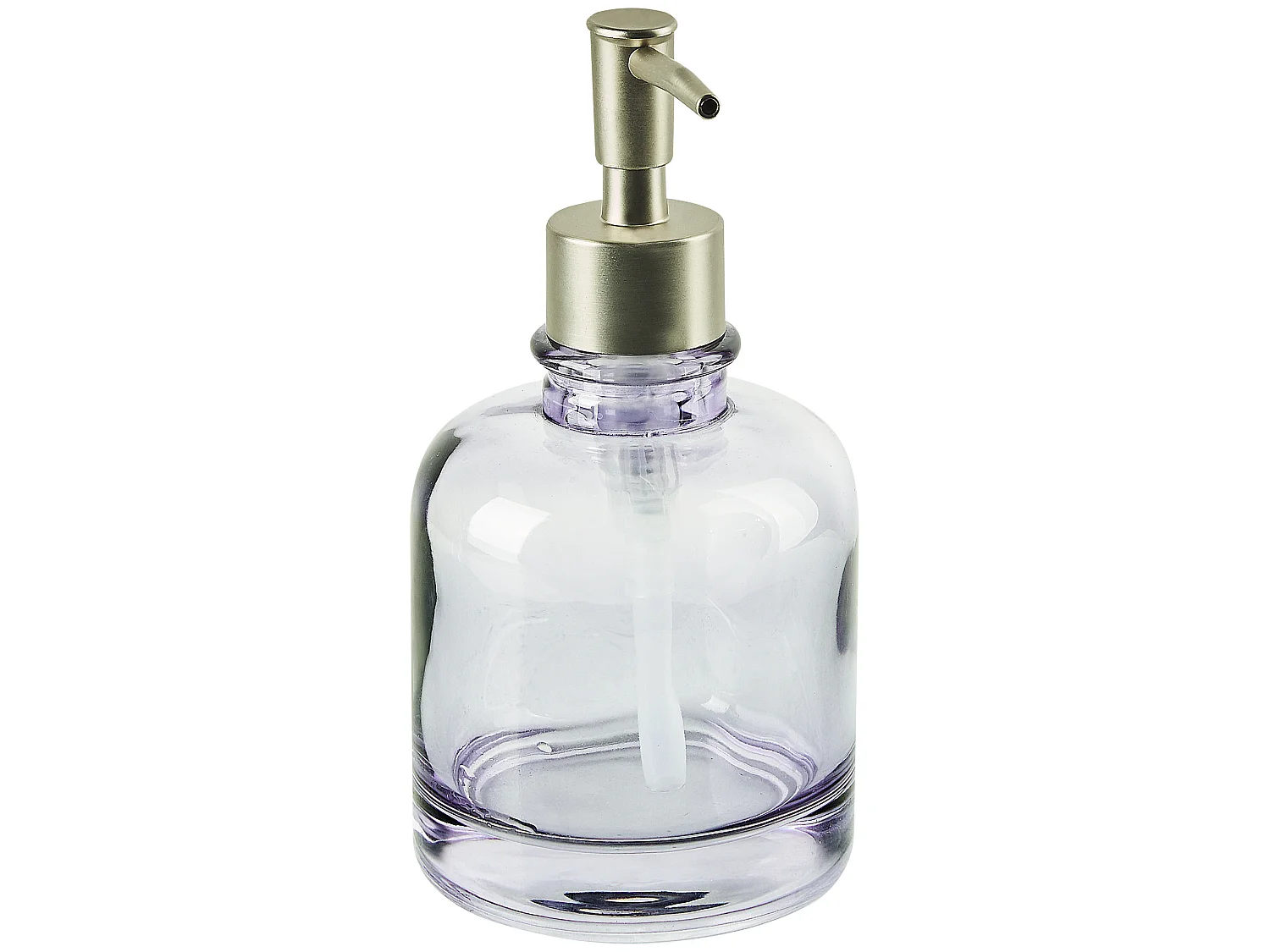 Set de 4 accessoires de salle de bain TELMA Verre Violet