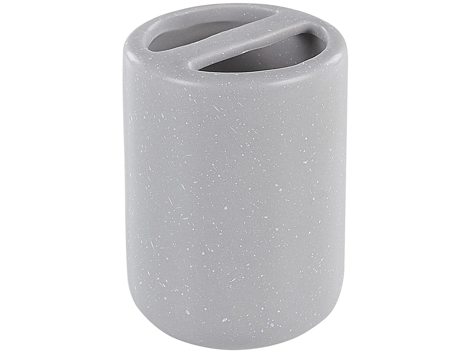 Set da 4 accessori per il bagno RENGO Ceramica Grigio