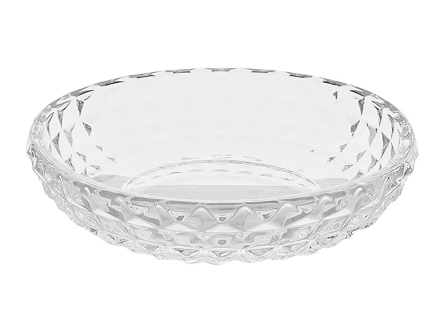 4-delige badkameraccessoireset TAPIA Glas Transparant