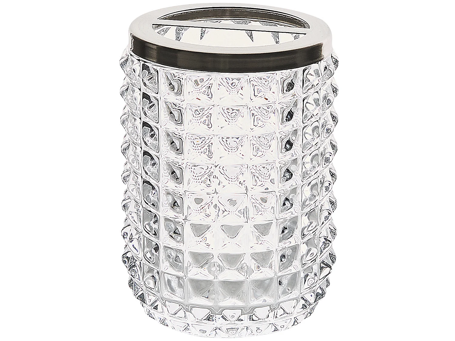 Conjunto de 4 accesorios de baño TAPIA Vidrio Transparente