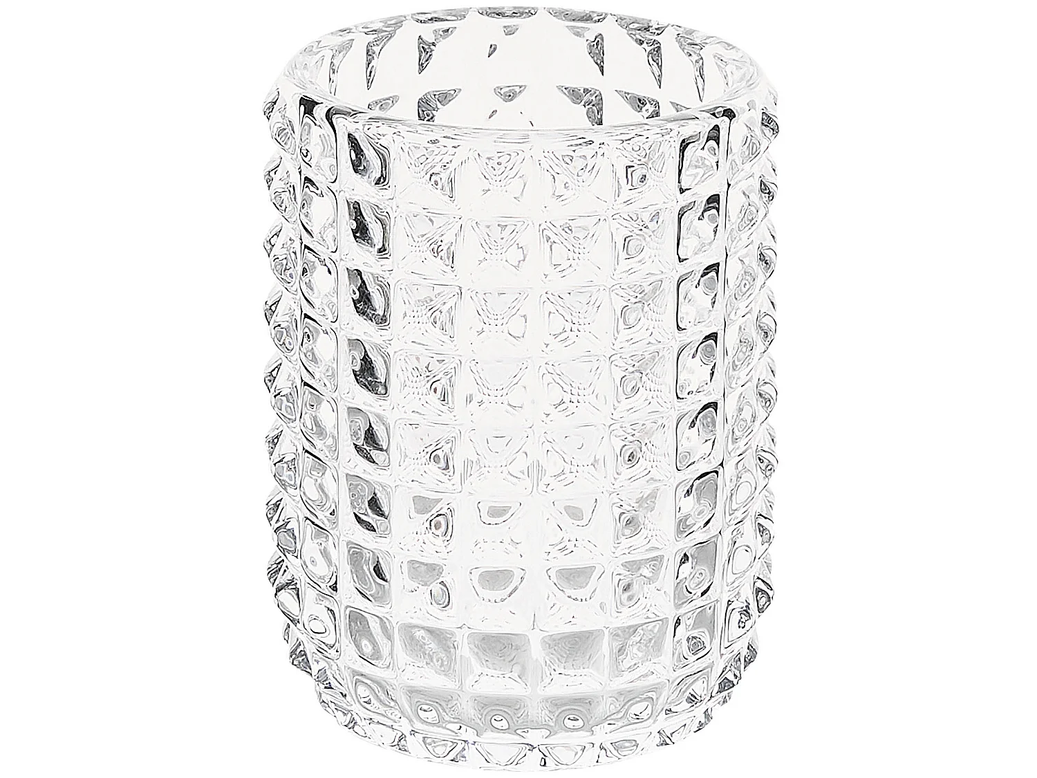 Conjunto de 4 accesorios de baño TAPIA Vidrio Transparente