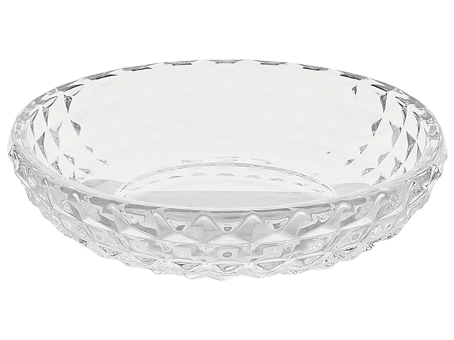 Conjunto de 4 accesorios de baño TAPIA Vidrio Transparente