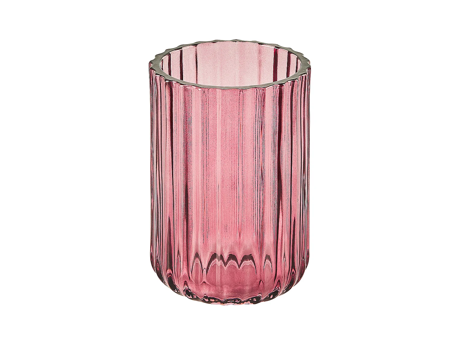 4-delige badkameraccessoireset CARDENA Glas Roze
