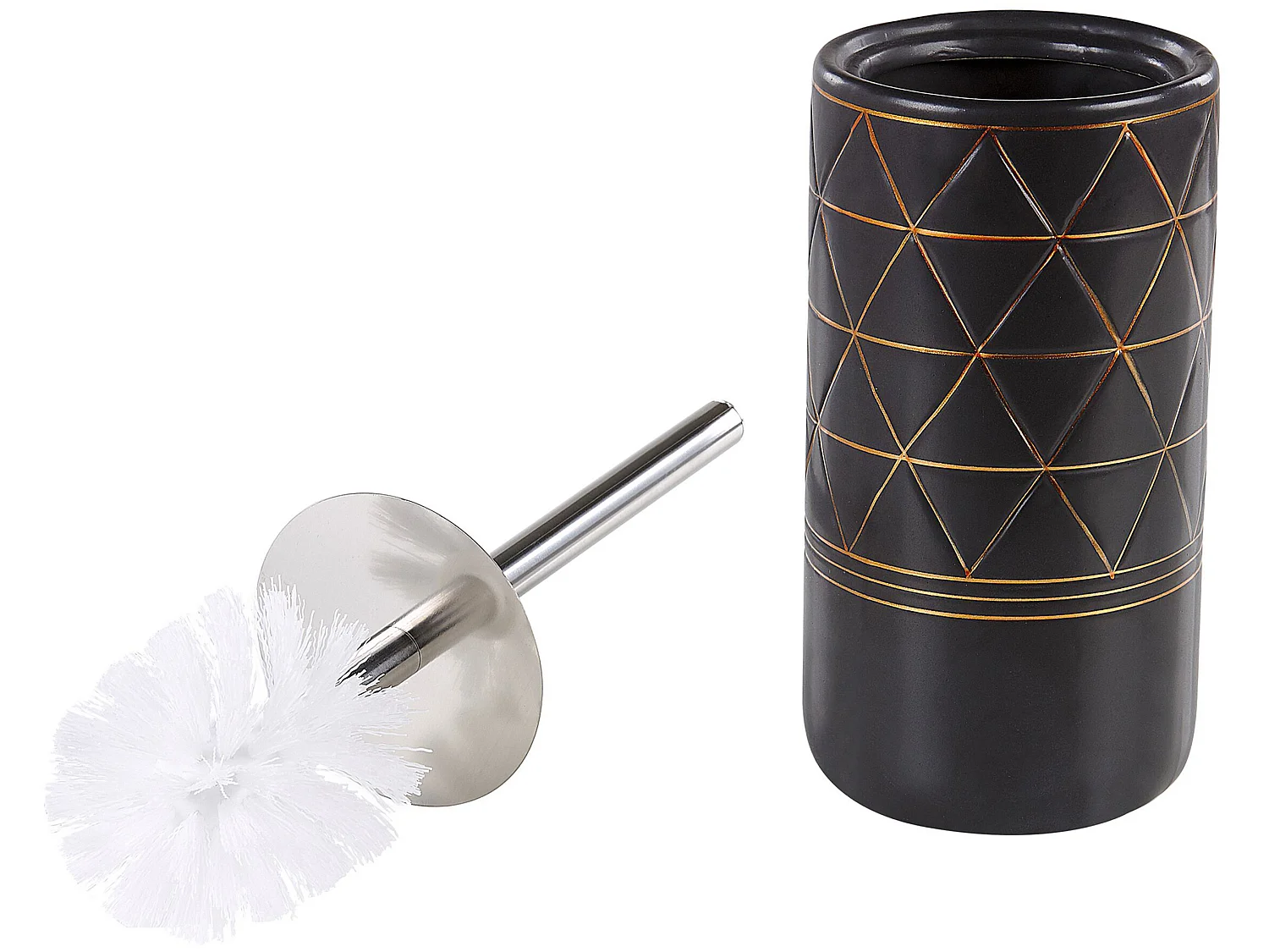 Set de 5 accessoires de salle de bain LANCO Céramique Noir