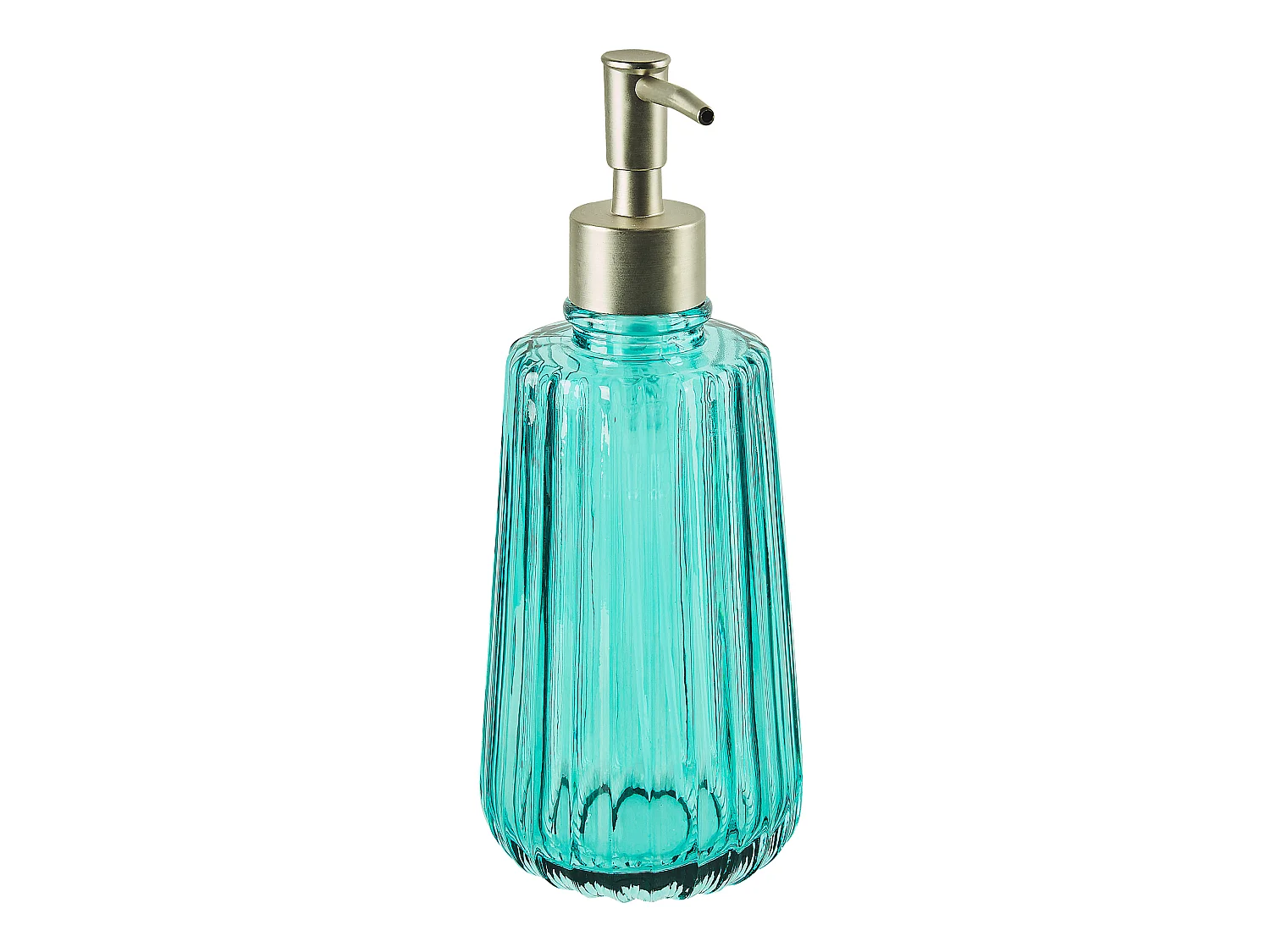 4-delige badkameraccessoireset TECATE Glas Blauw