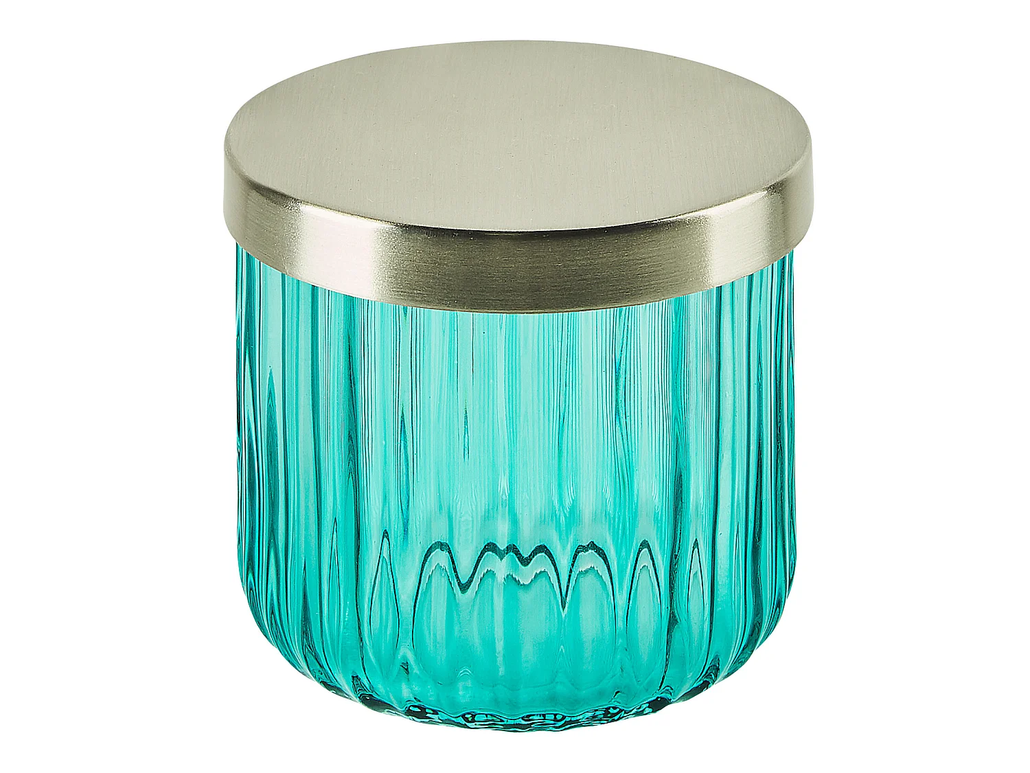 4-delige badkameraccessoireset TECATE Glas Blauw