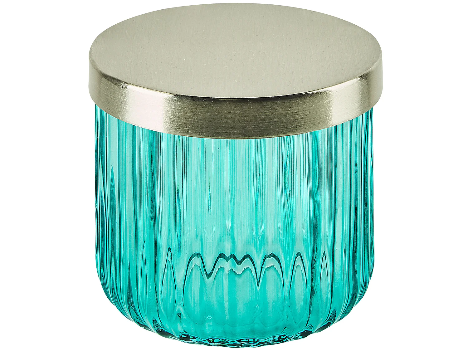 Set de 4 accessoires de salle de bain TECATE Verre Bleu