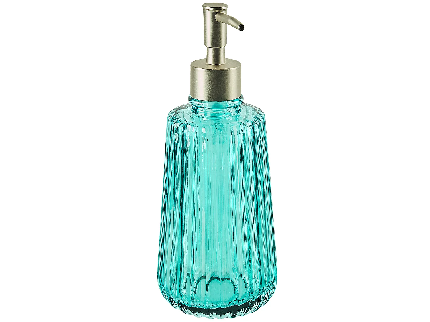 4-delige badkameraccessoireset TECATE Glas Blauw