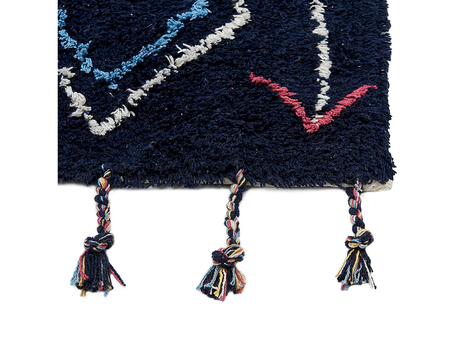 Tapis CORUM Noir 160 x 230 cm Coton