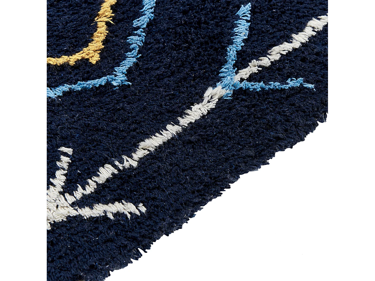 Tapis CORUM Noir 160 x 230 cm Coton