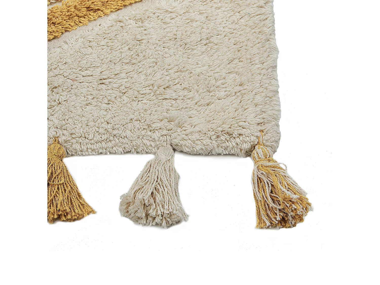 Tapis BINGOL Jaune 80 x 150 cm Coton