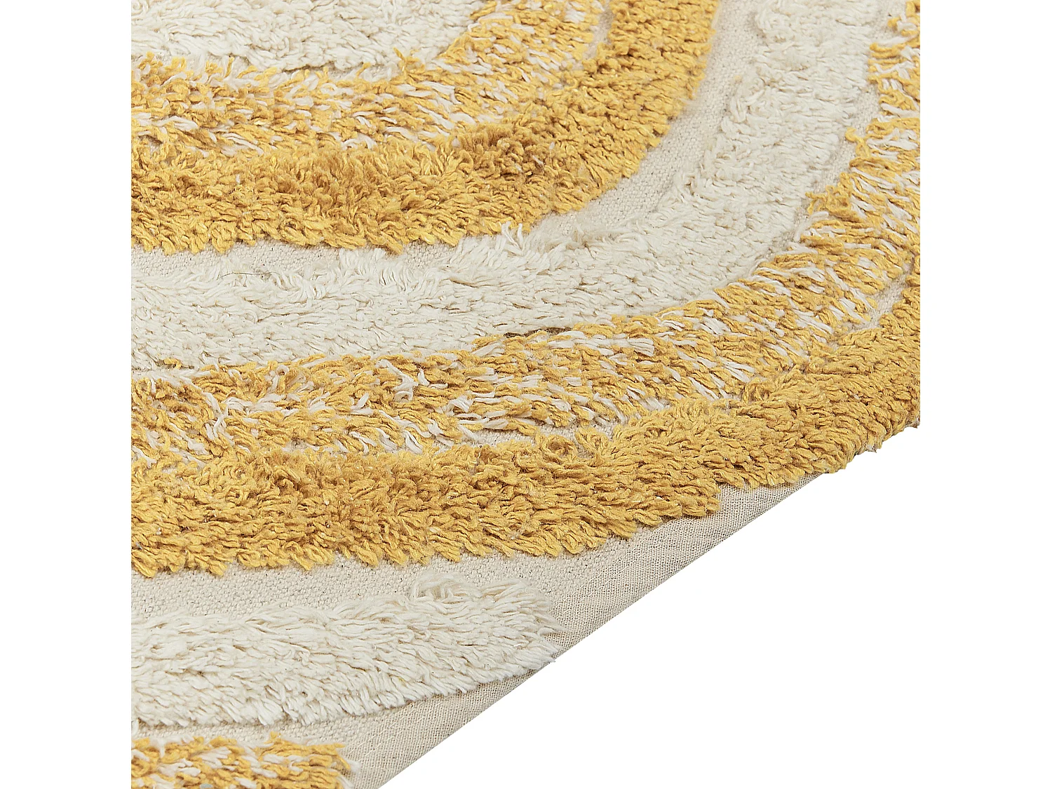 Tapis BINGOL Jaune 80 x 150 cm Coton