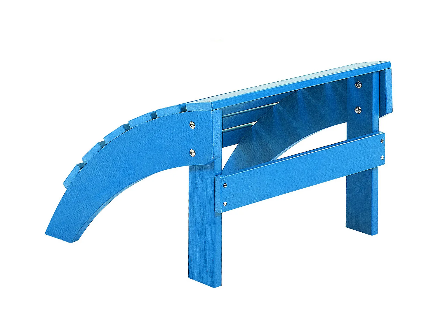 Reposapiés de jardín ADIRONDACK Azul