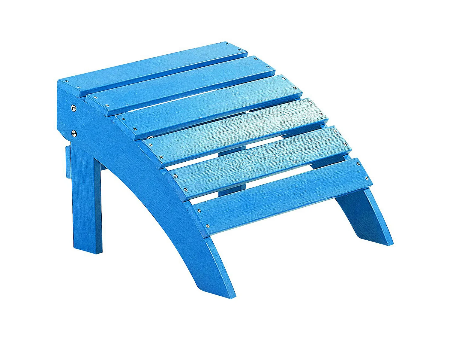 Poggiapiedi da giardino ADIRONDACK Blu