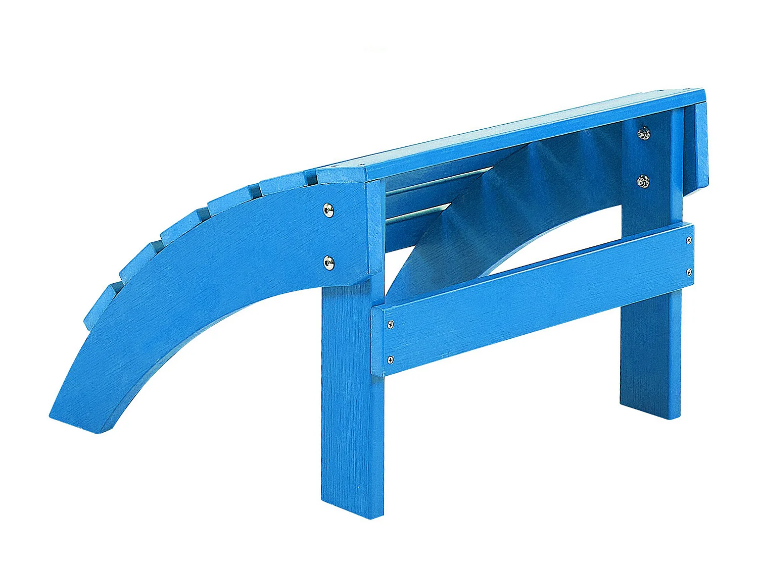 Podnóżek ogrodowy ADIRONDACK Niebieski