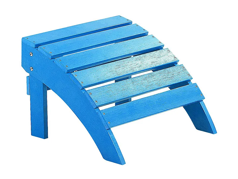 Pouf de jardin ADIRONDACK Bleu