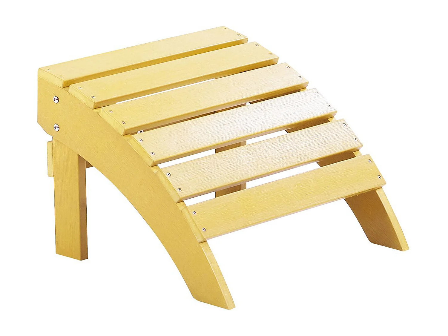 Poggiapiedi da giardino ADIRONDACK Giallo