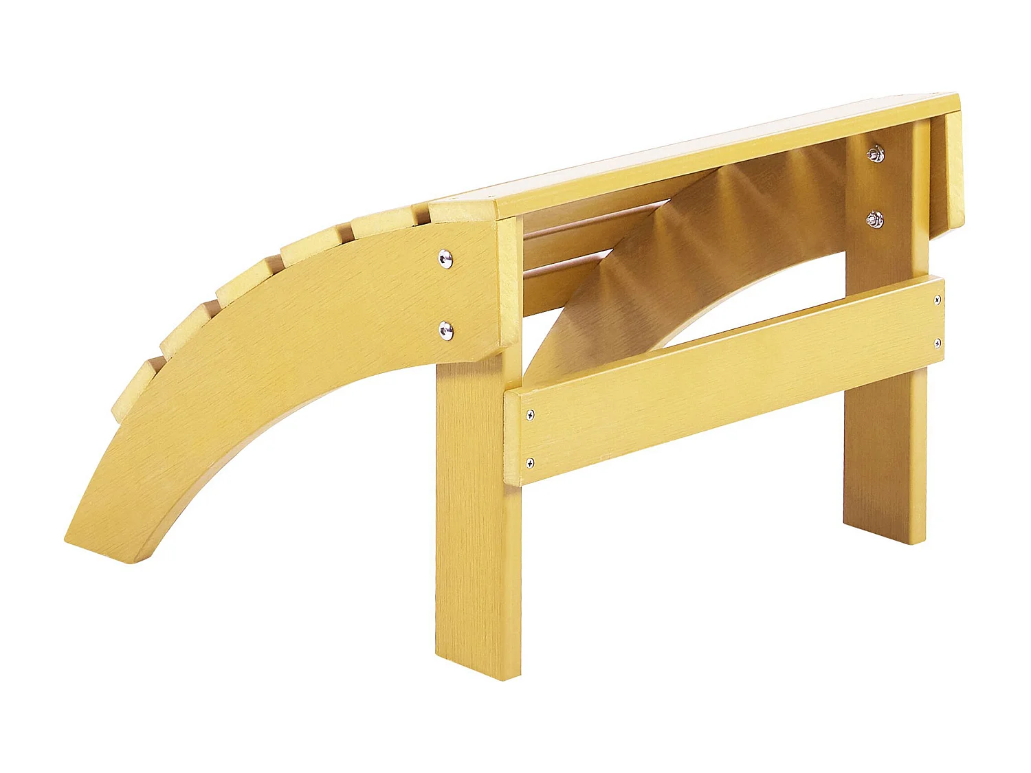 Poggiapiedi da giardino ADIRONDACK Giallo