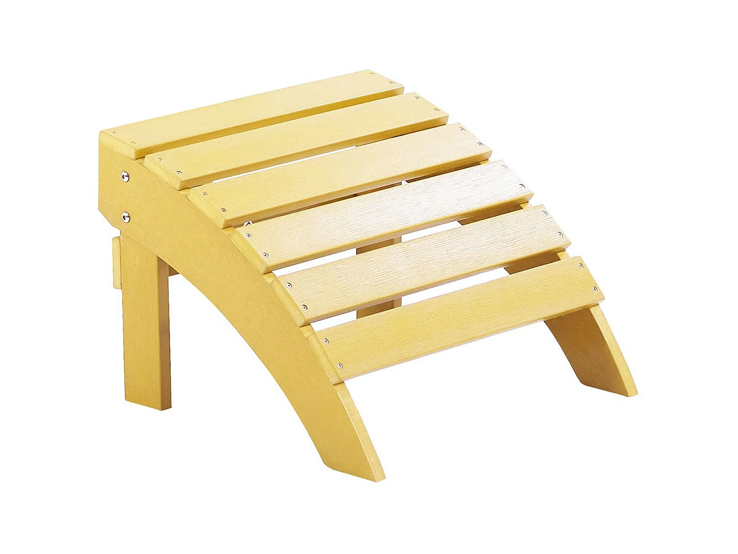 Garden Footstool ADIRONDACK Yellow