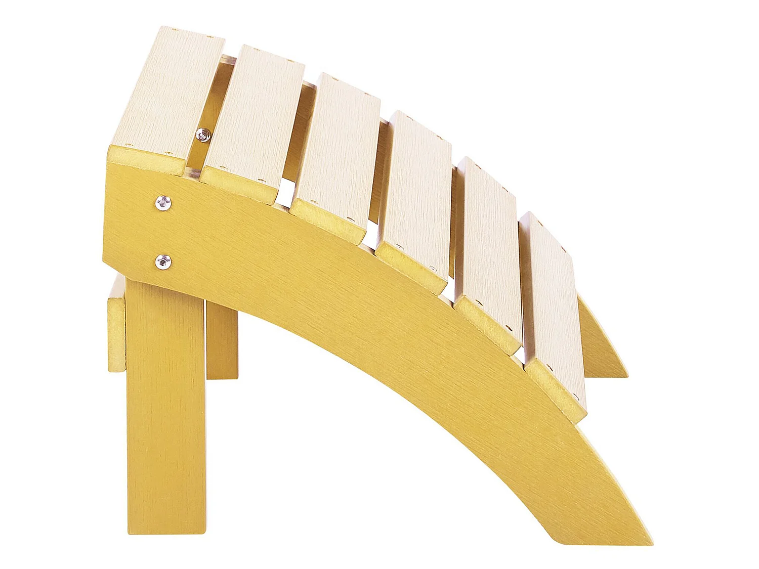 Garden Footstool ADIRONDACK Yellow