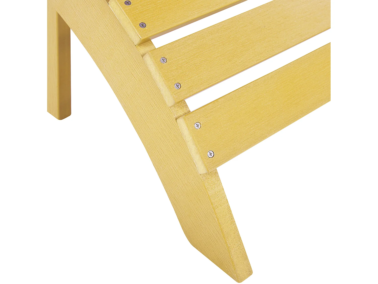 Garden Footstool ADIRONDACK Yellow