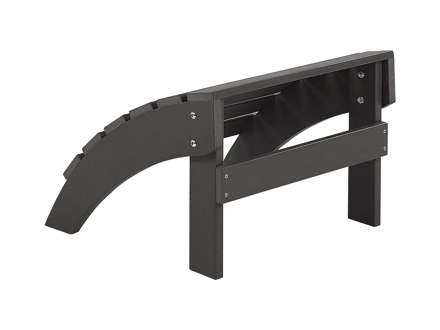 Podnóżek ogrodowy ADIRONDACK Ciemnoszary