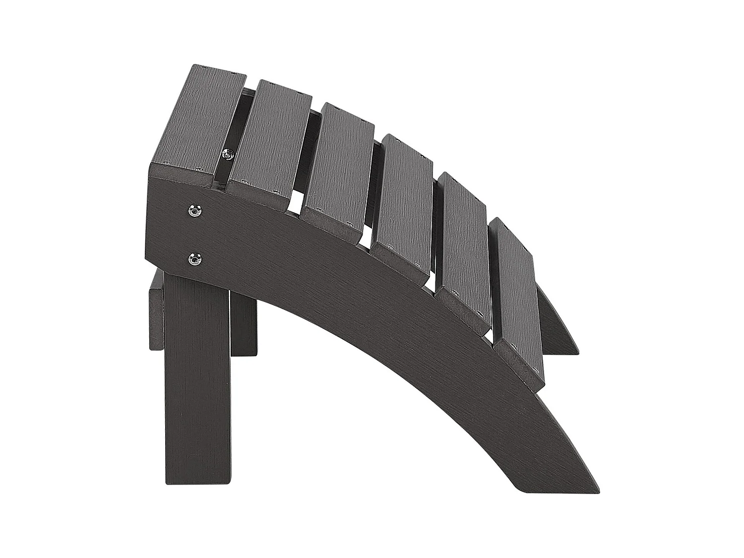 Podnóżek ogrodowy ADIRONDACK Ciemnoszary