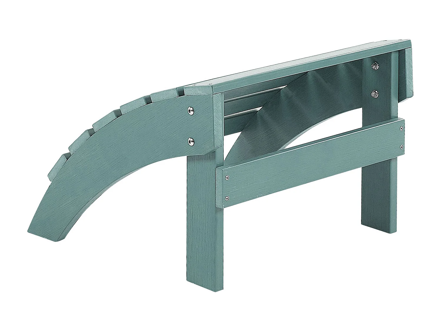 Pouf de jardin ADIRONDACK Turquoise