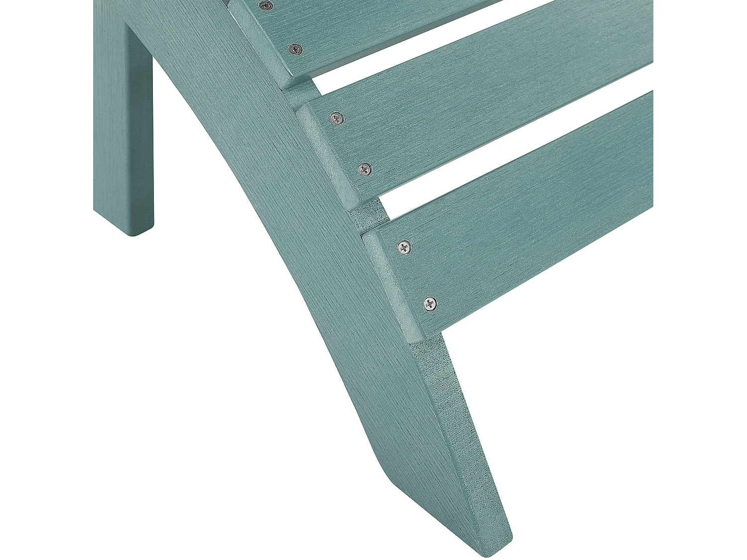 Pouf de jardin ADIRONDACK Turquoise