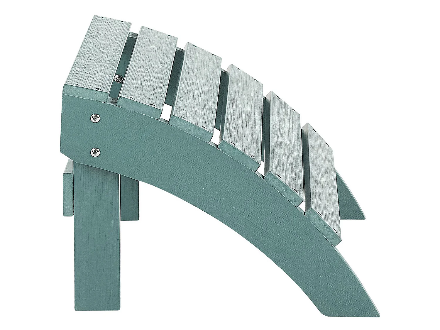 Garden Footstool ADIRONDACK Turquoise