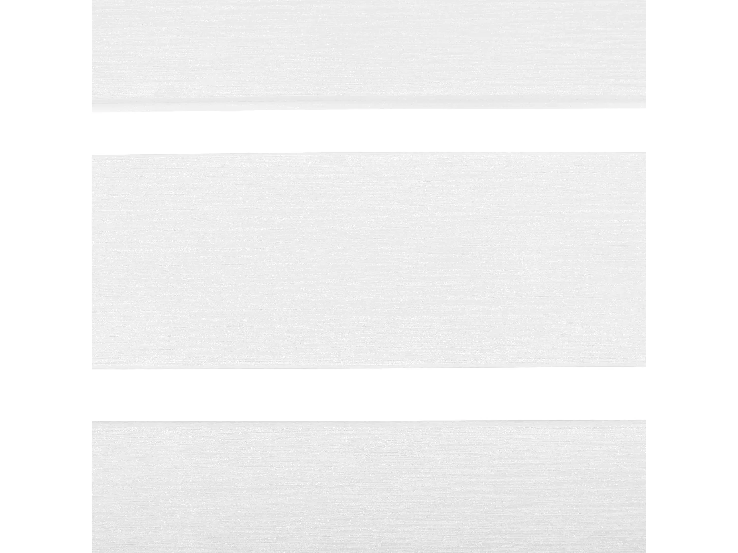 Pouf de jardin ADIRONDACK Blanc