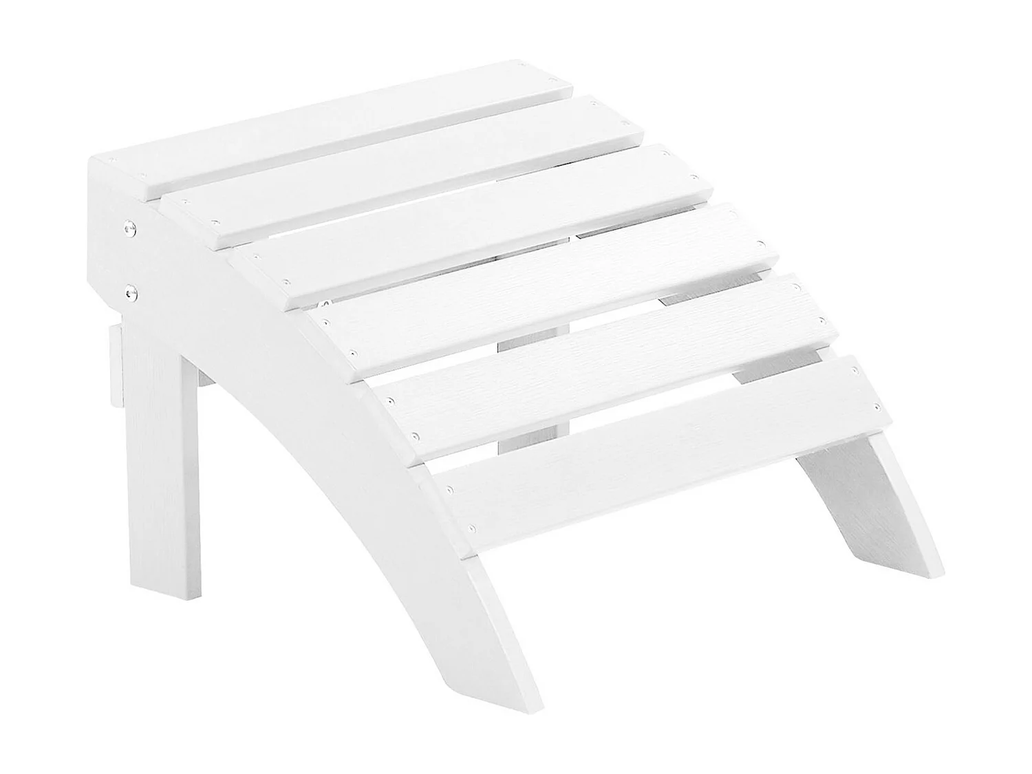 Repousa-pés de jardim ADIRONDACK Branco