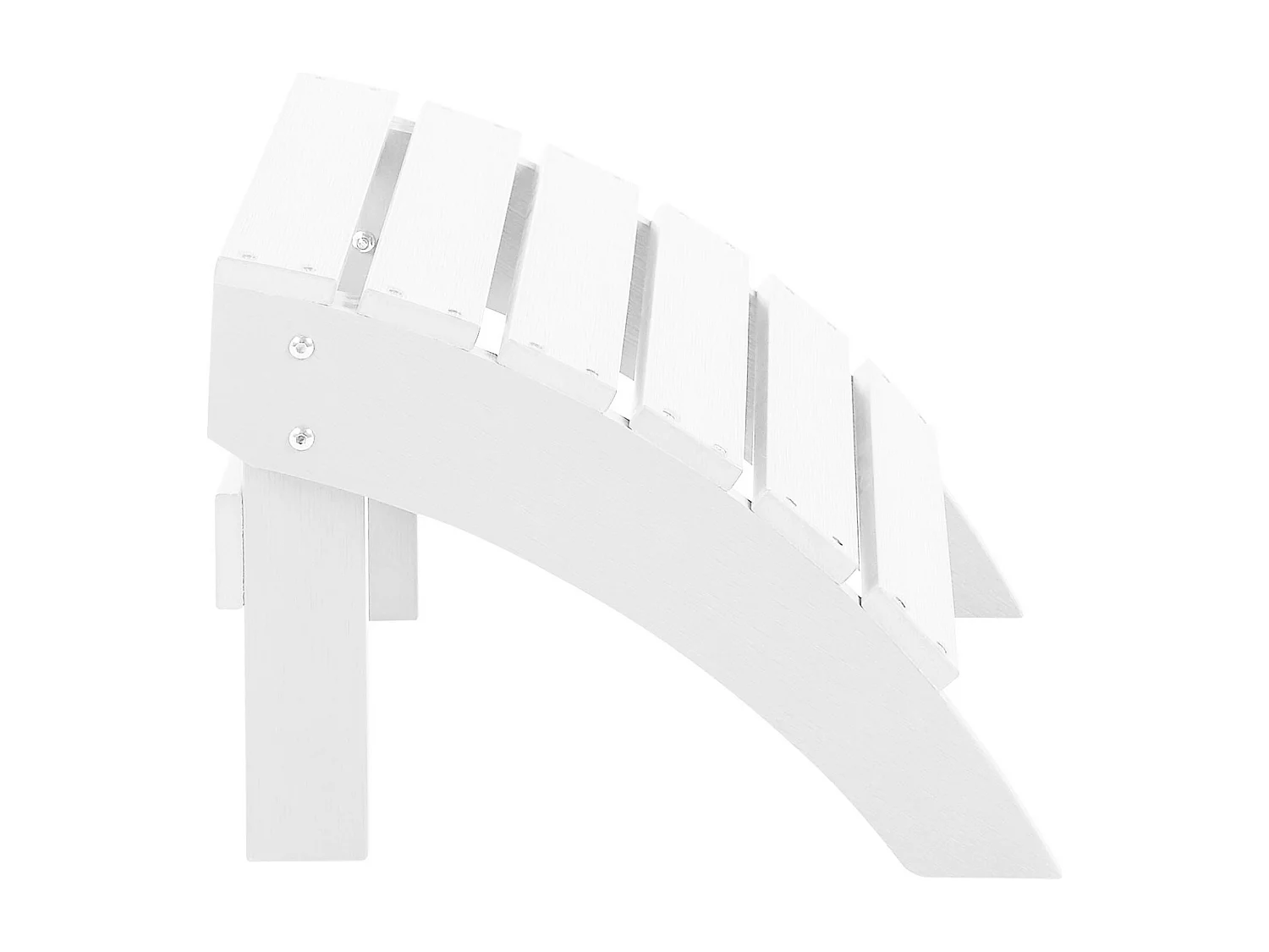 Repousa-pés de jardim ADIRONDACK Branco