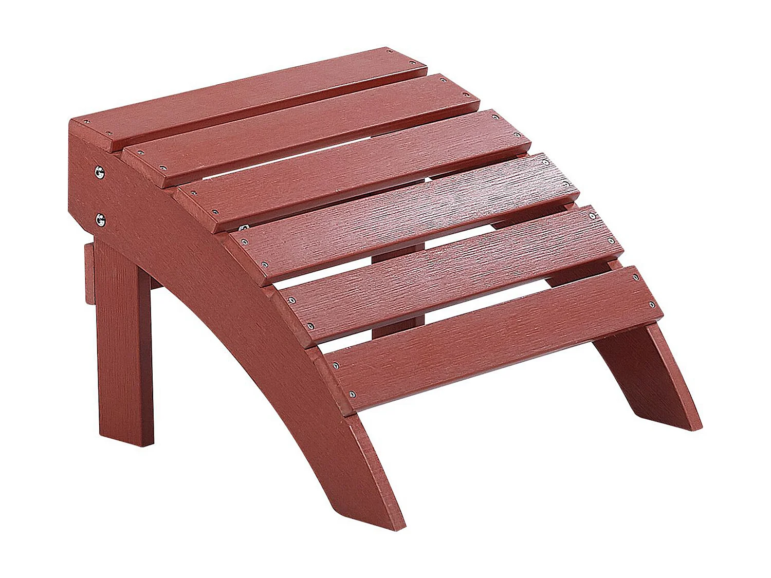 Repousa-pés de jardim ADIRONDACK Vermelho