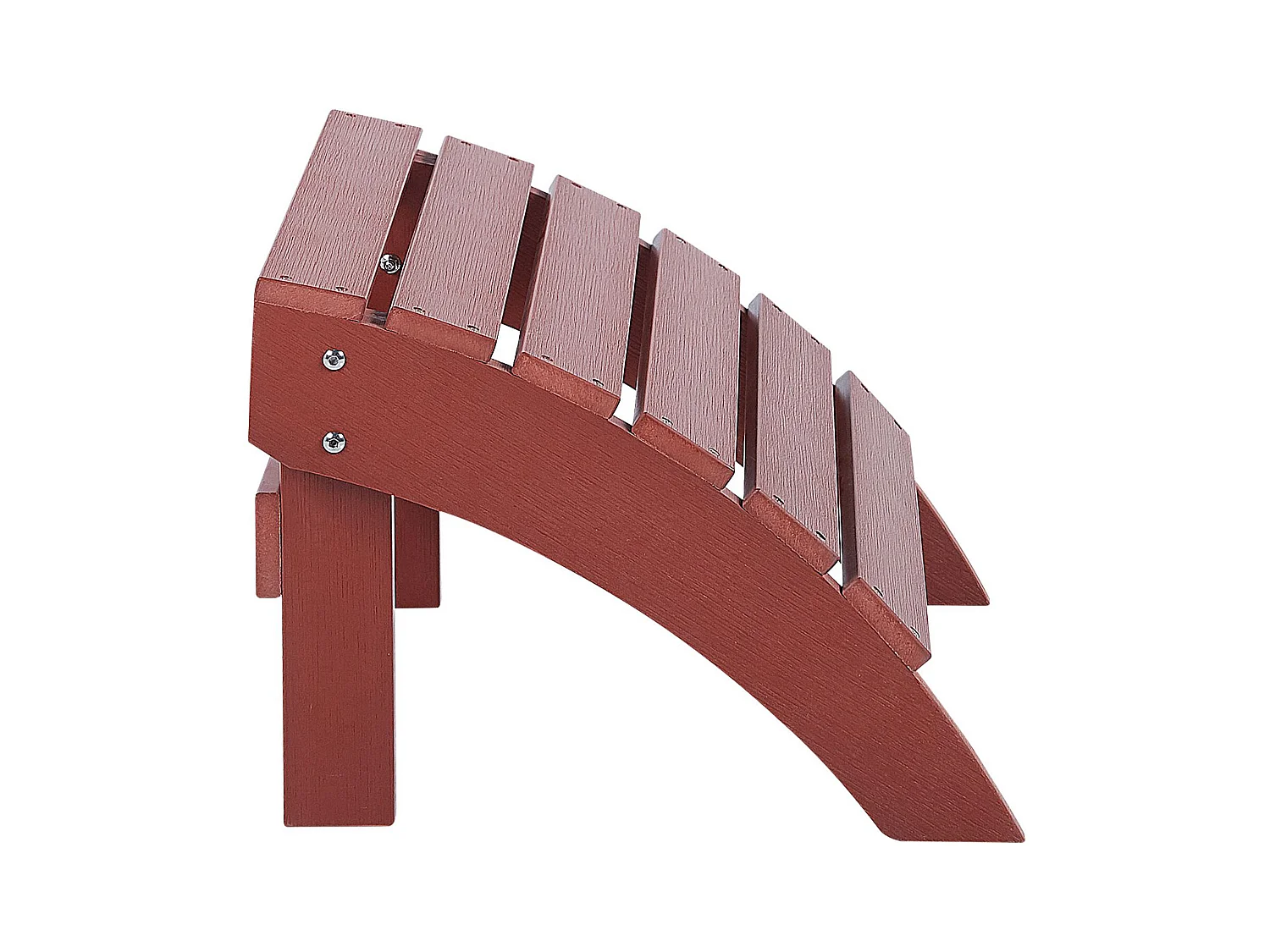 Repousa-pés de jardim ADIRONDACK Vermelho