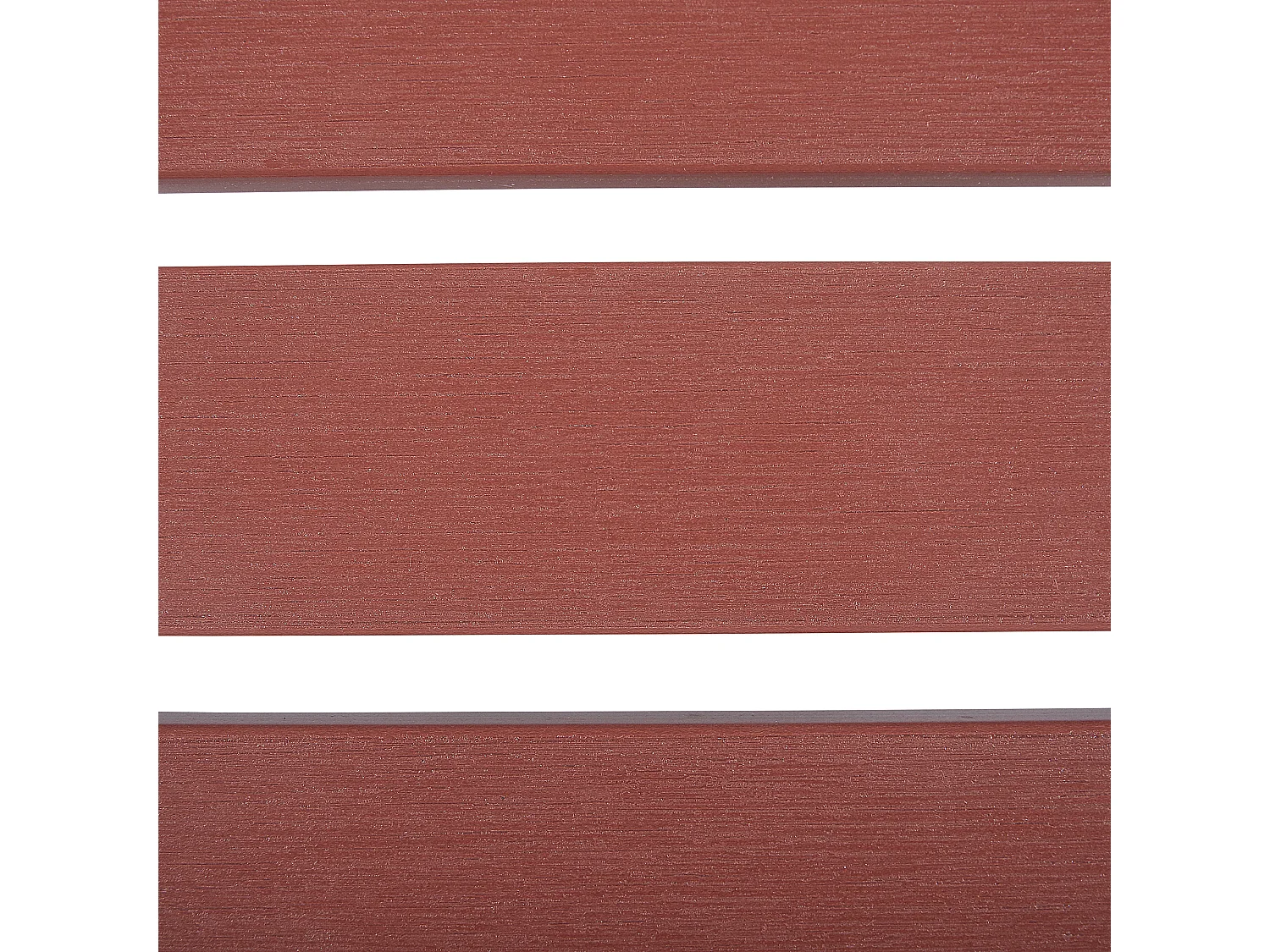 Reposapiés de jardín ADIRONDACK Rojo